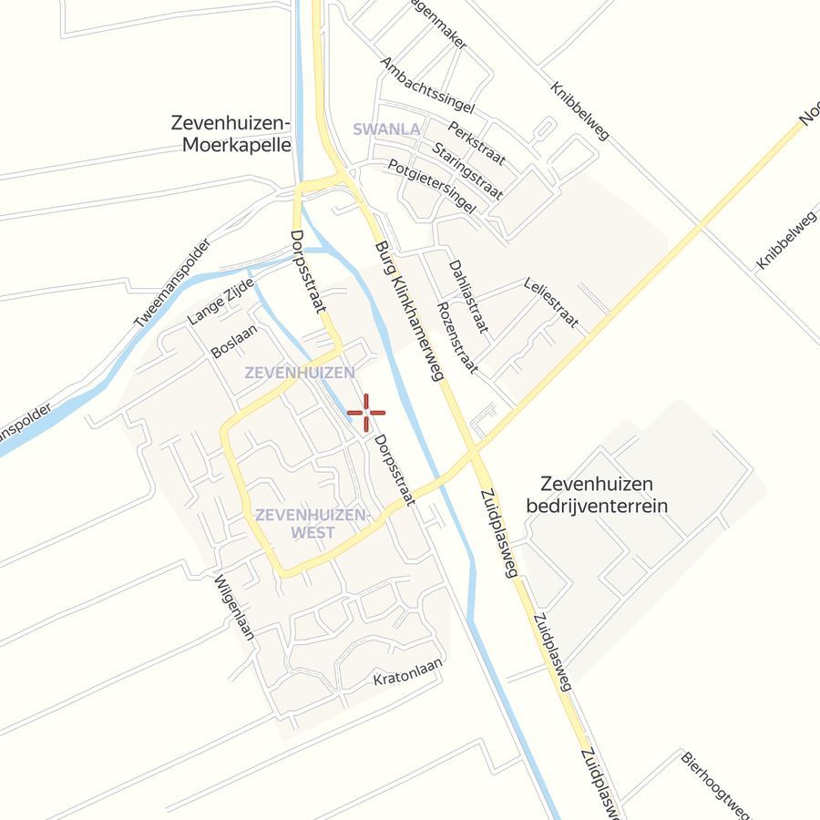 Werkgebied dakdekker Zevenhuizen